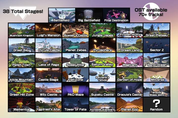 Super Smash Bros. Re:Crafted总共4张图片的第4张
