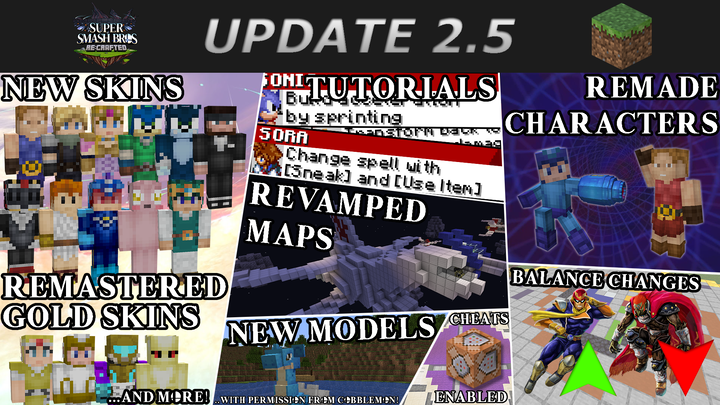 Super Smash Bros. Re:Crafted总共4张图片的第2张