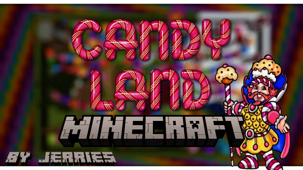 Candy Land in Minecraft!